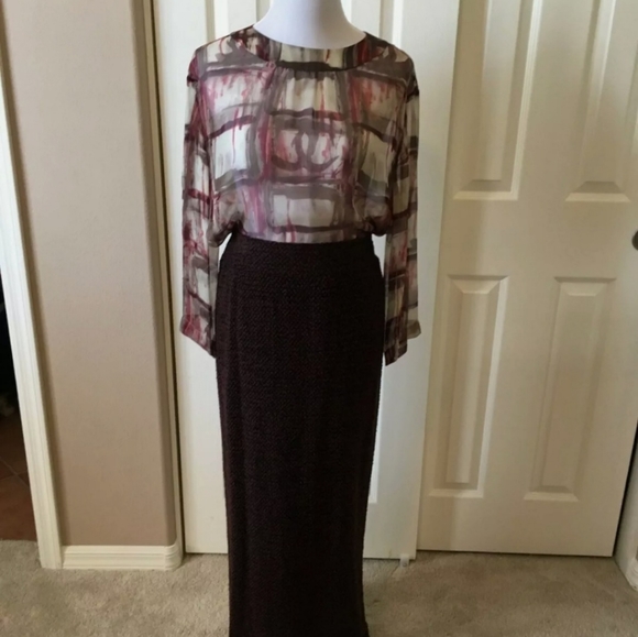 Authentic CHANEL 3 Piece Skirt Suit